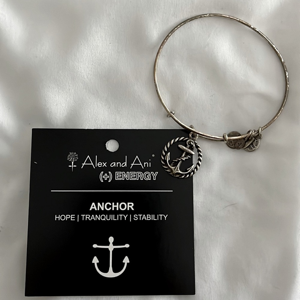 Alex and Ani anchor bracelet